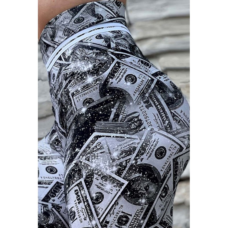 Black Casual Sportswear Print Patchwork 